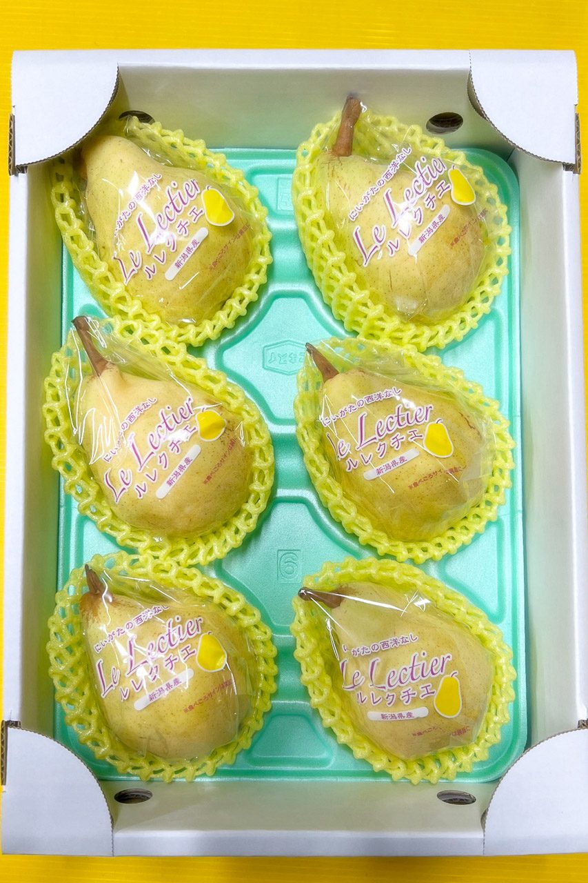 ル レクチェのギフト箱